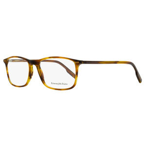 Zegna Slim Rectangular Eyeglasses EZ5236 052 Havana 55mm